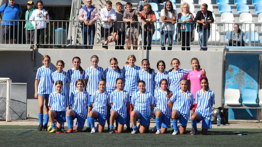 Pleno de victorias de los equipos femeninos del CF Gandia