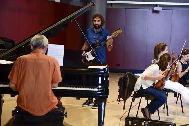 Ensayo de RED Beard con orquesta de cuerda en el ...