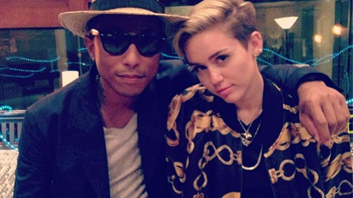 Miley Cyrus colabora en el nuevo single de Pharrell Williams - Cuore