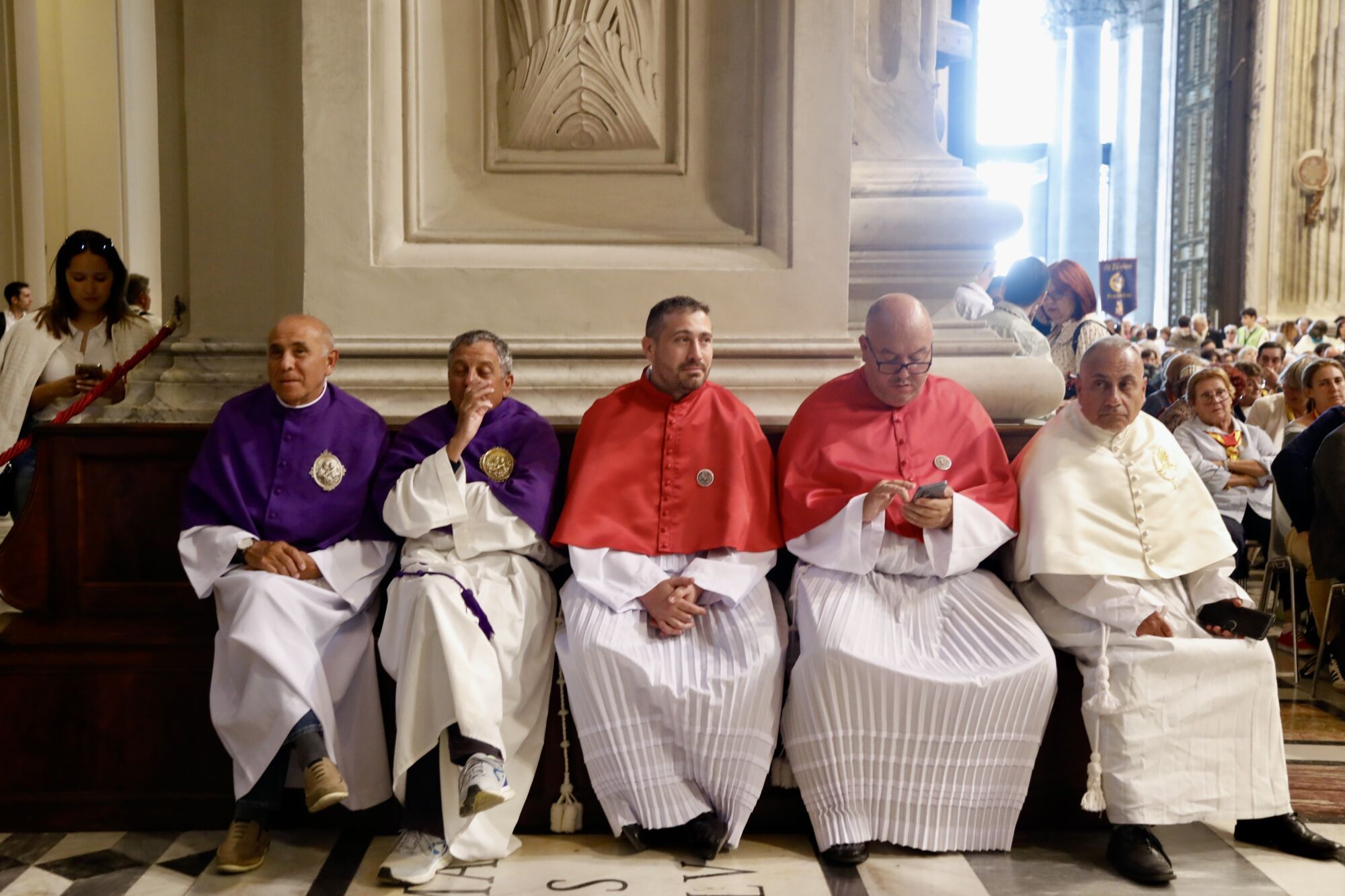 Acto de inauguración del Jubileo de las Cofradías en Basílica de San Juan de Letrán, Roma