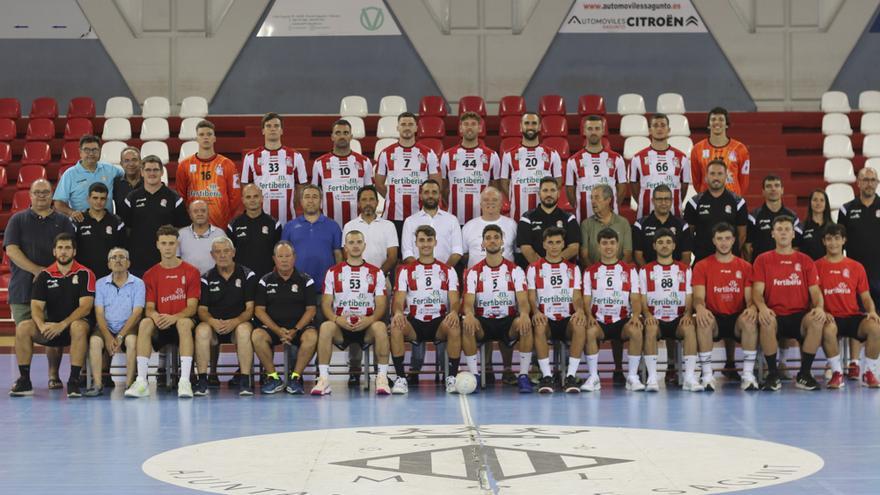 Este es el equipo del BM Fertiberia Puerto Sagunto para una temporada de ASOBAL