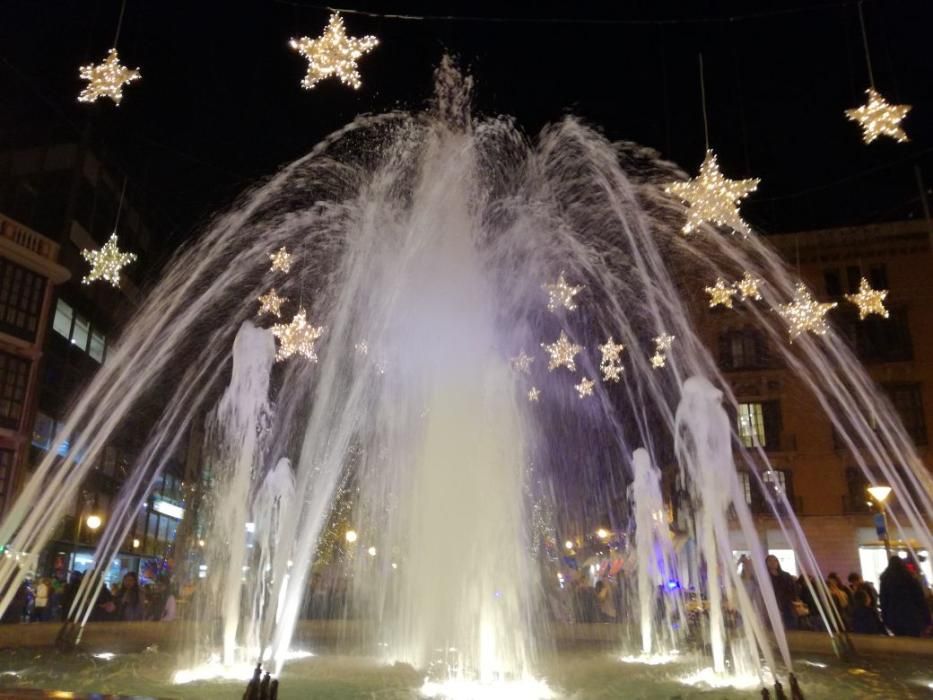 Am Donnerstag (23.11.) wurde in Palma de Mallorca die Weihnachtsbeleuchtung in Betrieb genommen.