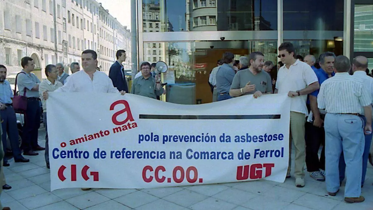 El amianto dejó cientos de muertos en Galicia, pero el fondo estatal aprueba indemnizaciones contadas