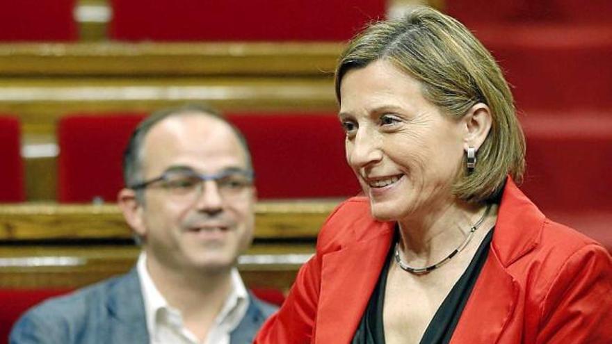 Carme Forcadell, al Parlament de Catalunya