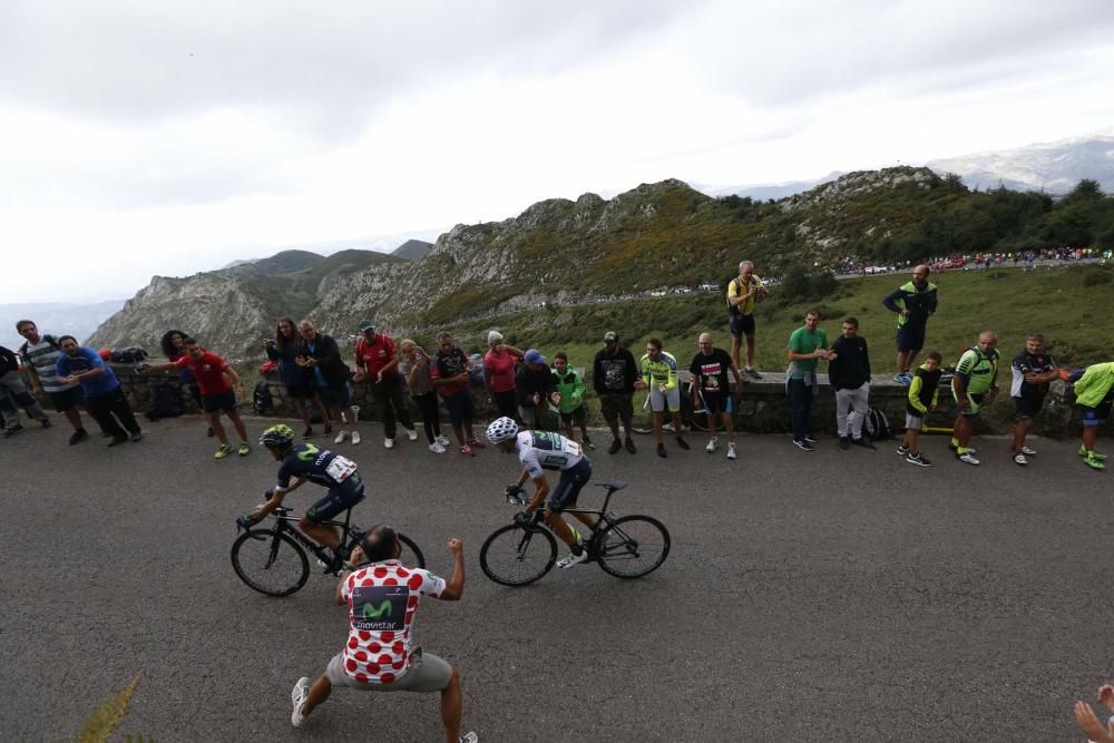 Vuelta ciclista a España. Lagos de Covadonga