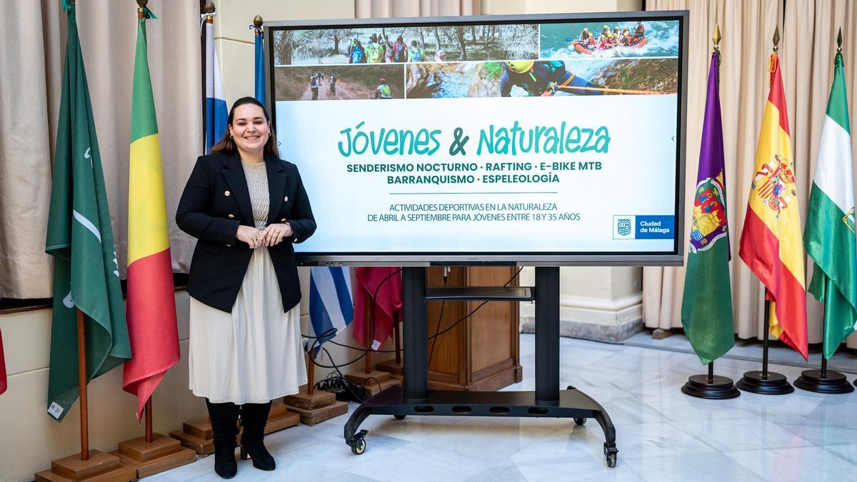 Presentación del programa ‘Jóvenes y Naturaleza’ en el Ayuntamiento de Málaga