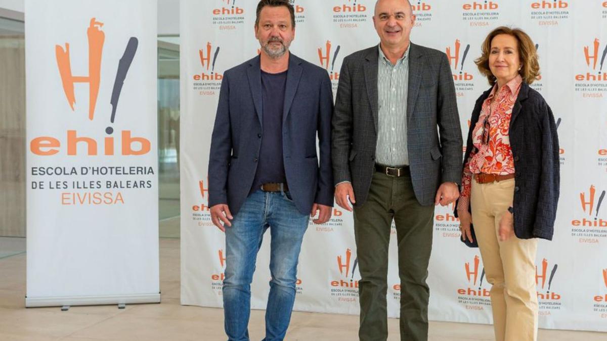 Pedro Matutes, Presidente De La Academia De Gastronomía De Ibiza Y Formentera; Vicent Marí, Presidente Del Consell De Eivissa, Y Lourdes Plana, Presidenta De La Real Academia Española De Gastronomía| Agif