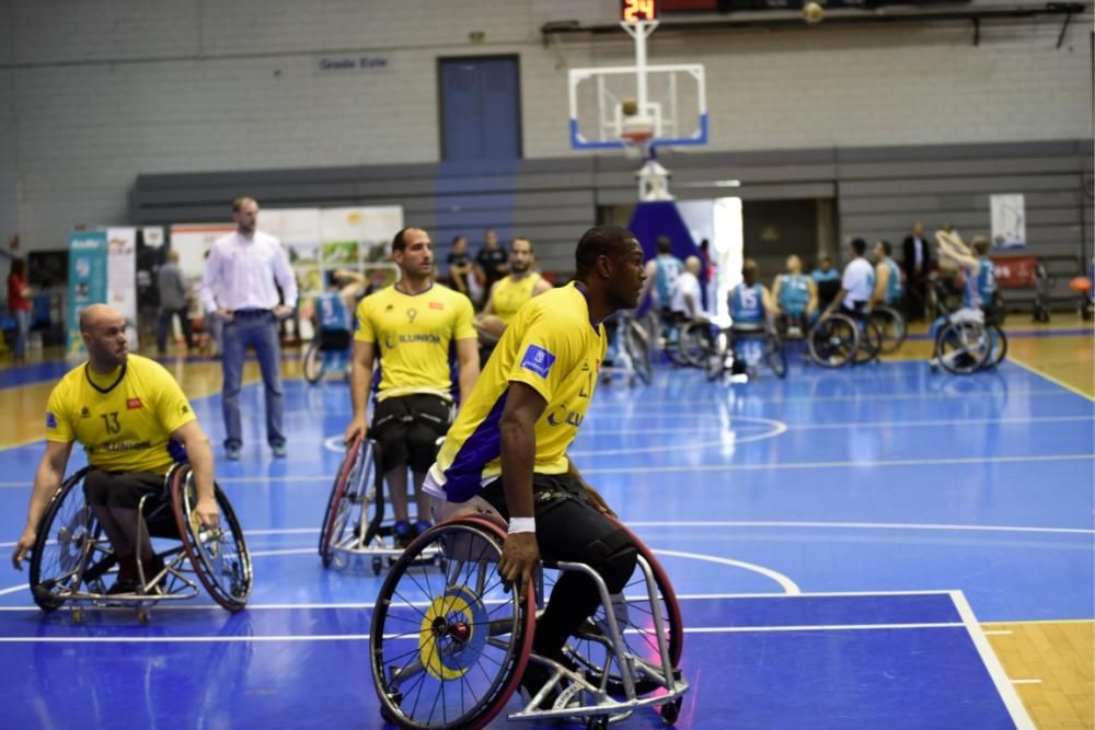 Baloncesto sobre ruedas en el Príncipe de Asturias