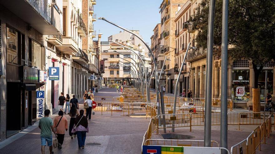 Un informe pericial conclou que les obres al carrer d'Àngel Guimerà de Manresa no en revaloren els immobles