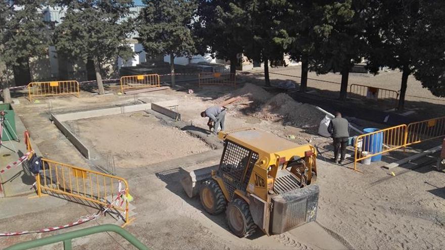 El cementerio se amplía con 50 nichos