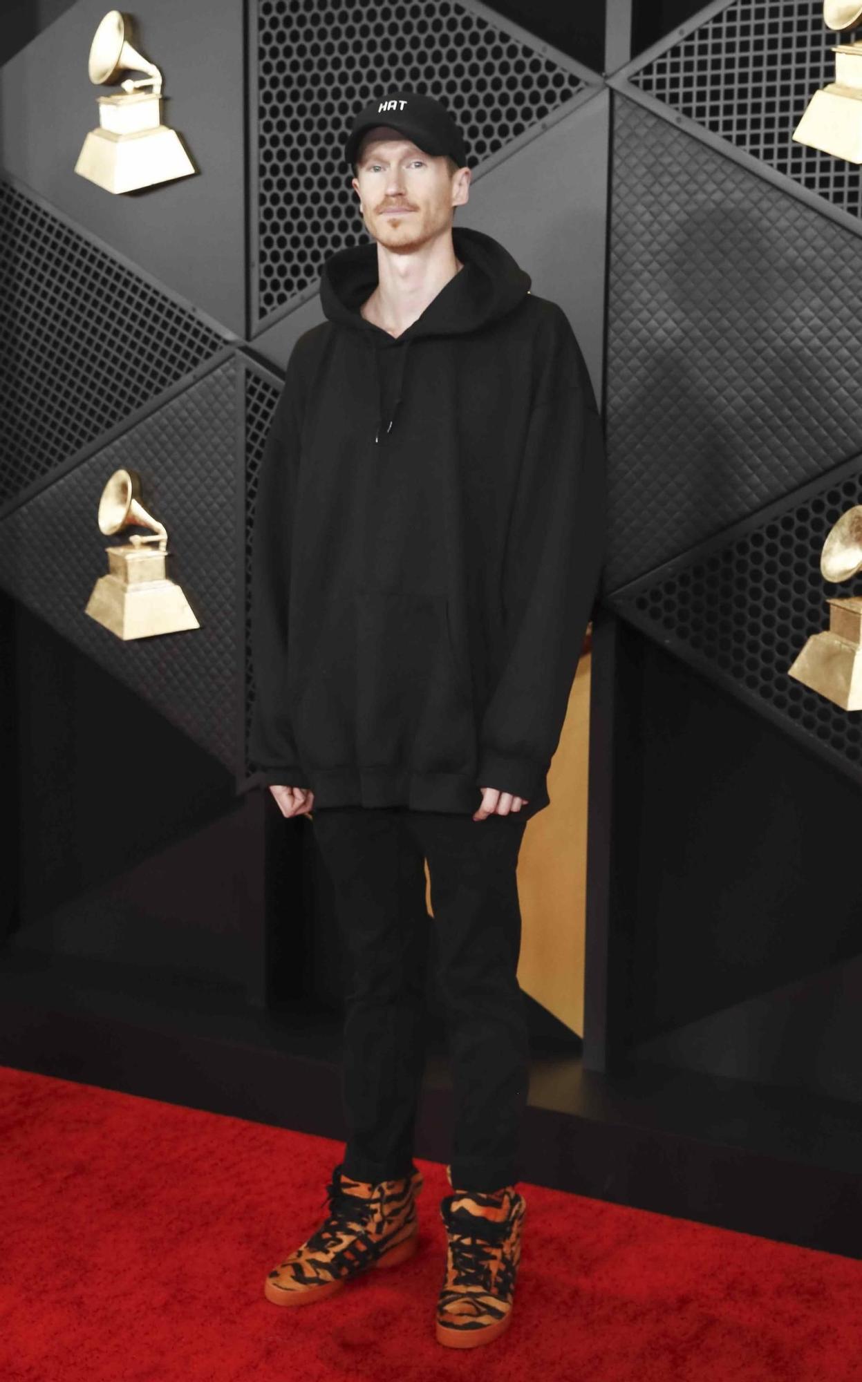 La catifa vermella dels premis Grammy 2024