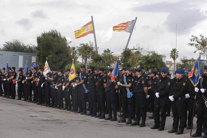 Celebración del día de la Policía Nacional en València