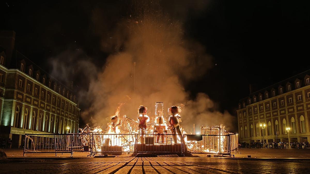 Cremà de una Falla Argentina en Mar del Plata