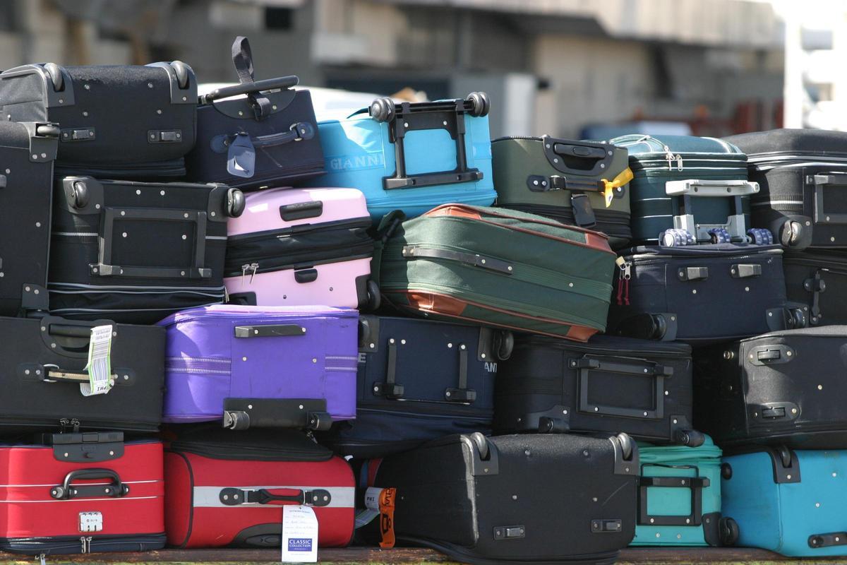 Hoffentlich haben die Reisenden das Richtige eingepackt.