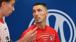 Grimaldo debutó con el Atlético de Madrid ante el Marsella