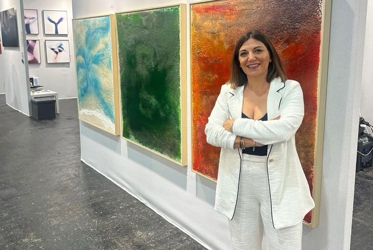 La artista se inspira en sus viajes a Maldivas, Bali y Kenia para las tres creaciones que mostrará en el museo parisino del 4 al 6 de abril.