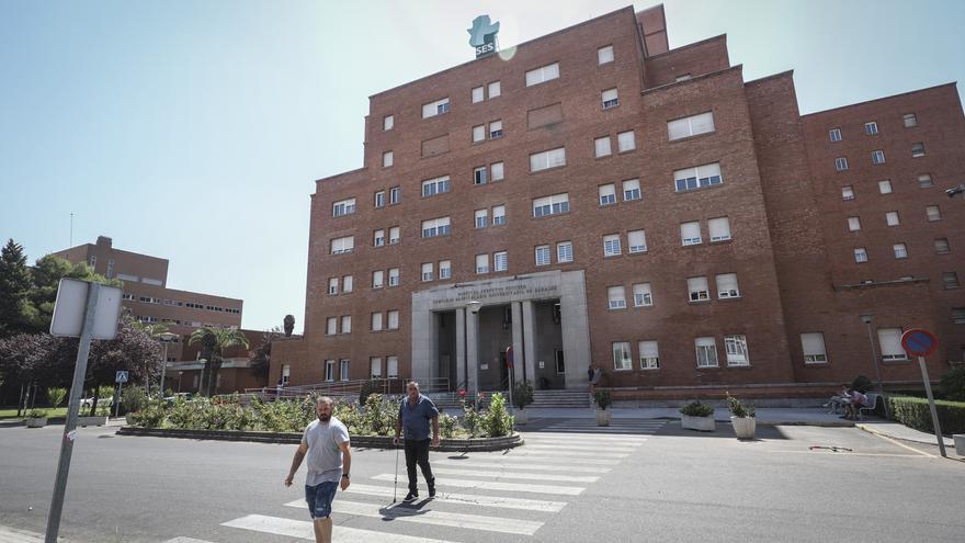 Inundada la zona quirúrgica de cirugía mayor ambulatoria en el hospital Perpetuo Socorro de Badajoz