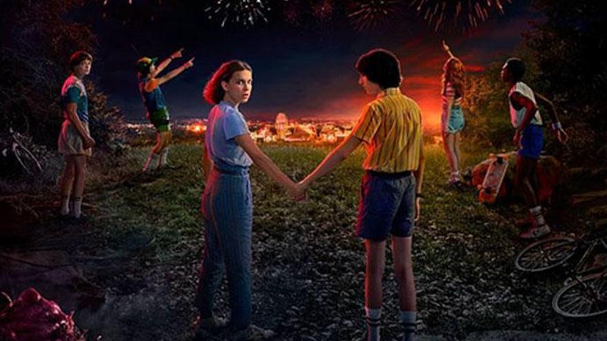 Cartel de la tercera temporada de &#039;Stranger Things&#039;