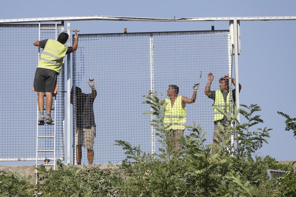 Així avancen les obres de Montilivi