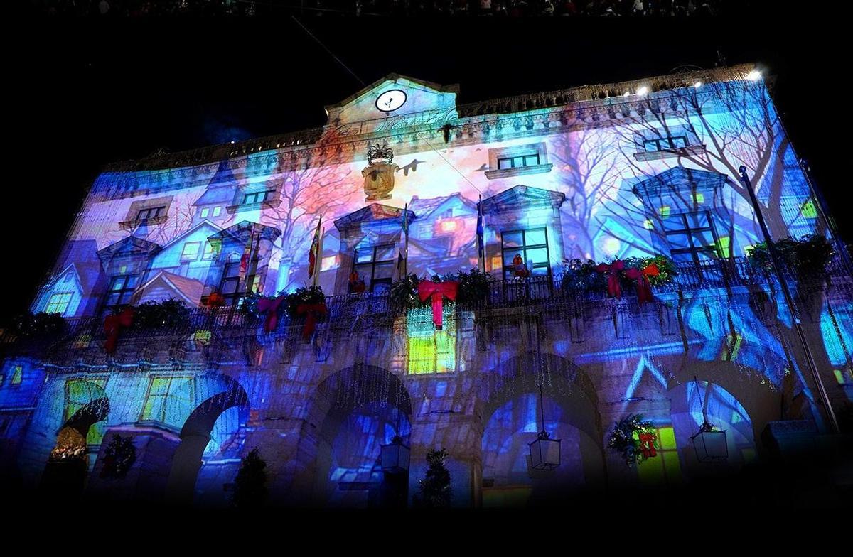 Un nuevo cuento de Navidad será proyectado en la fachada del Ayuntamiento