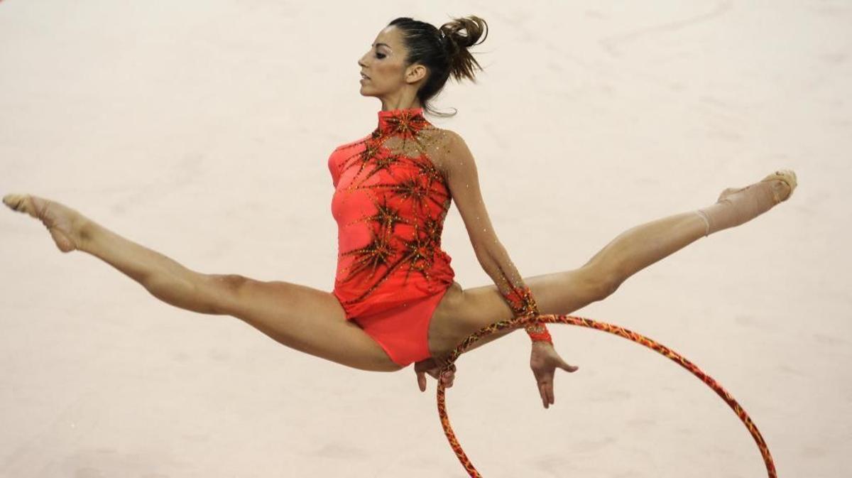Almudena Cid durante su etapa profesional.