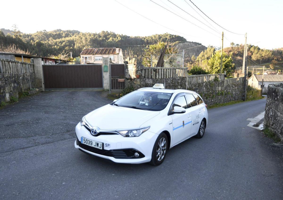 Un taxi que funciona como Coche de Punto.