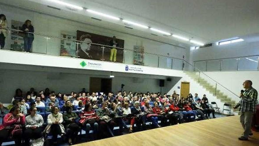 Actividad de la Semana das Ciencias en el auditorio. // D.P.