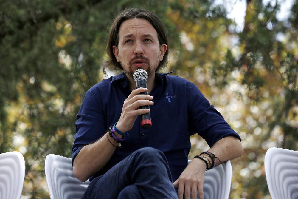 PABLO IGLESIAS EN ACTO CAMPAÑA