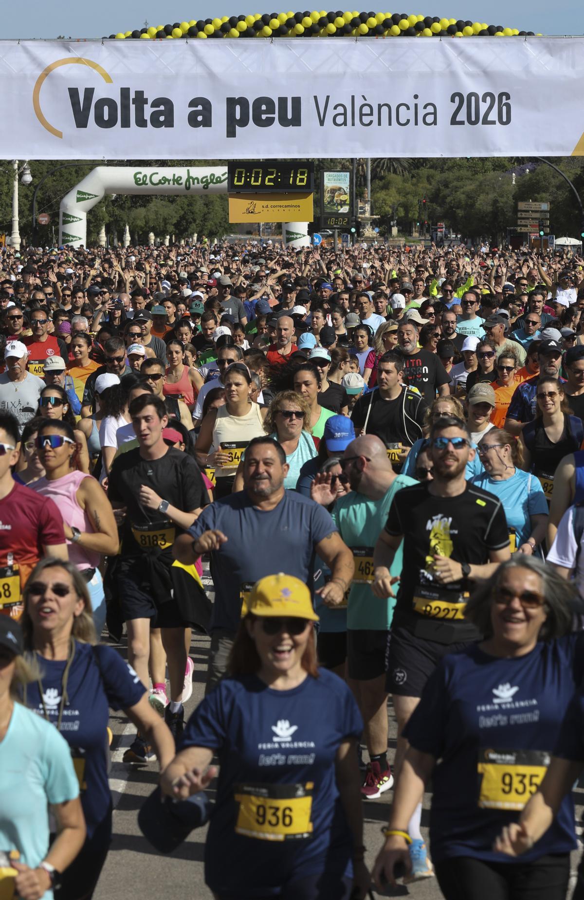 10000 corredores se dan cita en la Volta a Peu 2026 10000 corredores se dan cita en la Volta a Peu 2026
