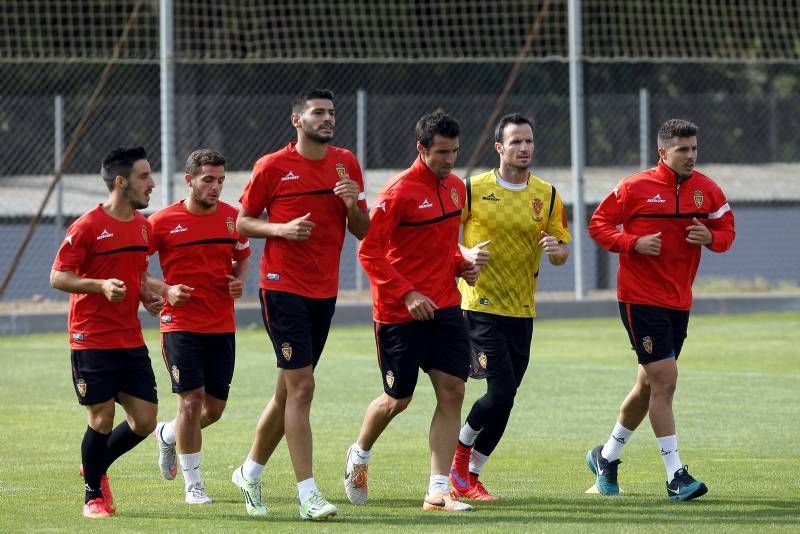 Fotogalería del entrenamiento del Real Zaragoza en la Ciudad Deportiva