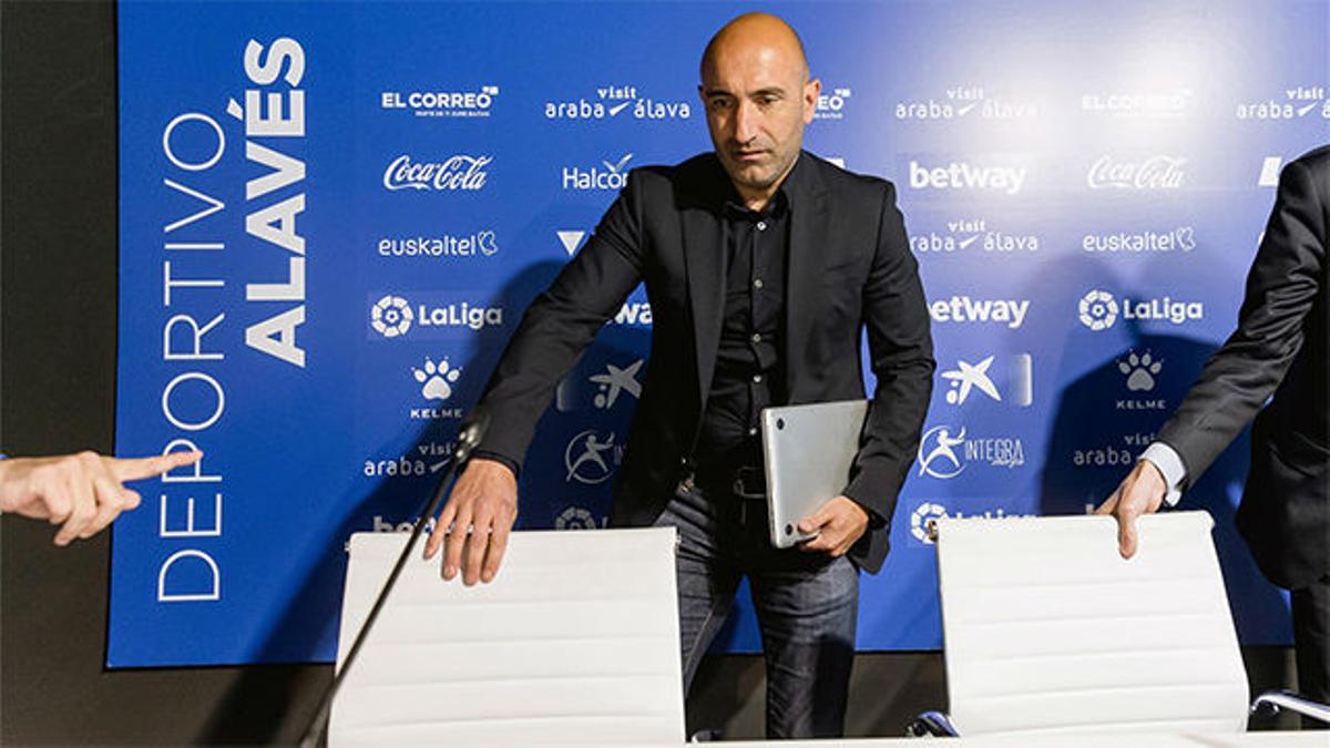 Abelardo se despide como entrenador del Alavés