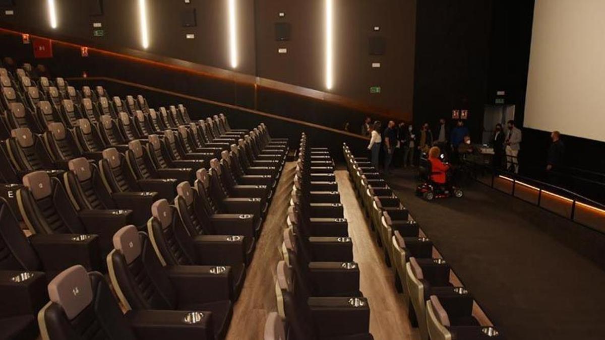 Una sala de un cine en Córdoba
