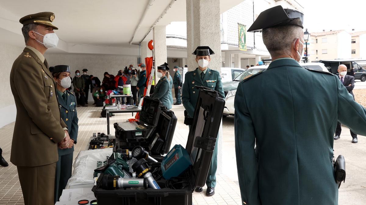 El rey Felipe VI visita Valencia de Alcántara