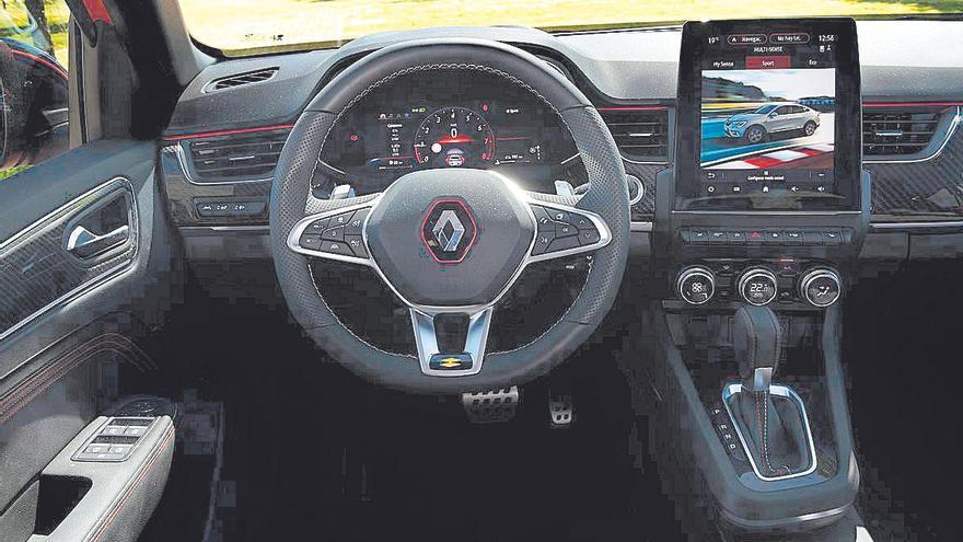 Interior del Renault Arkana