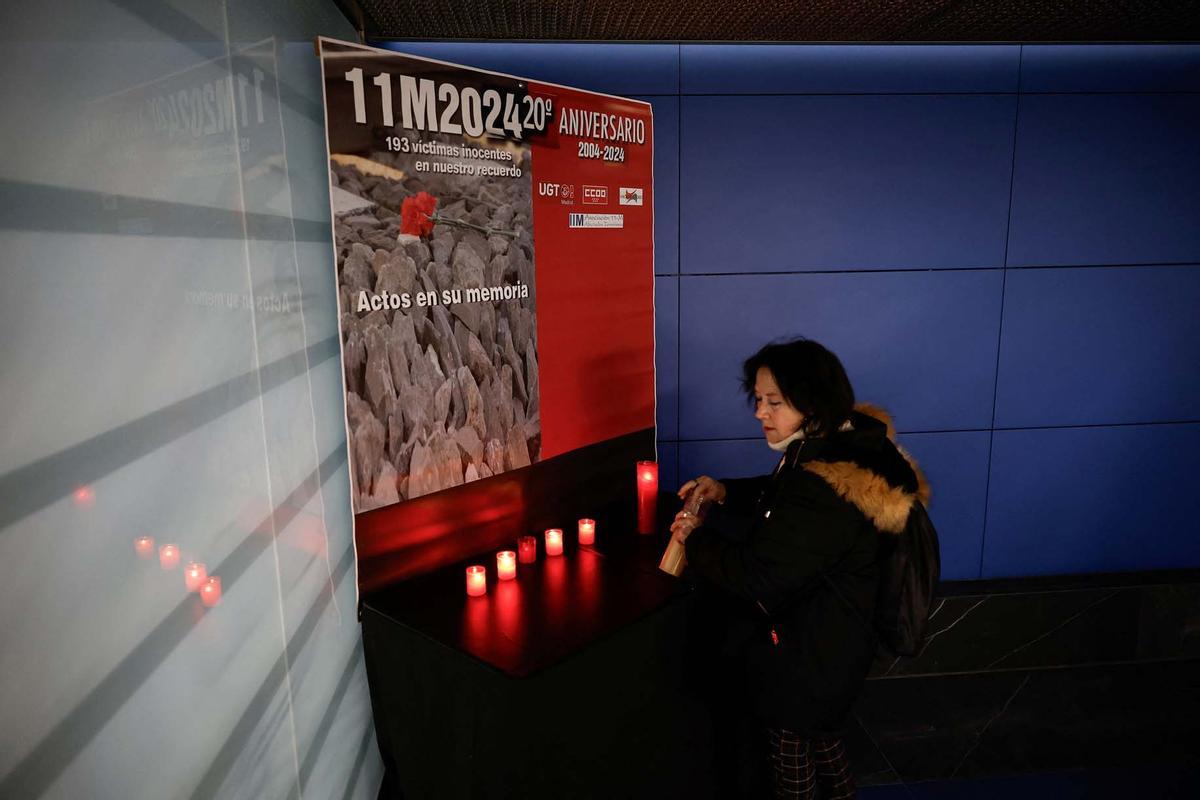 Acto en memoria de las víctimas de los atentados ocurridos en Madrid el 11 de marzo de 2004