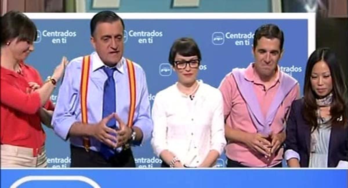 Alegria a ’El intermedio’: tots s’han fet del PP (La Sexta).