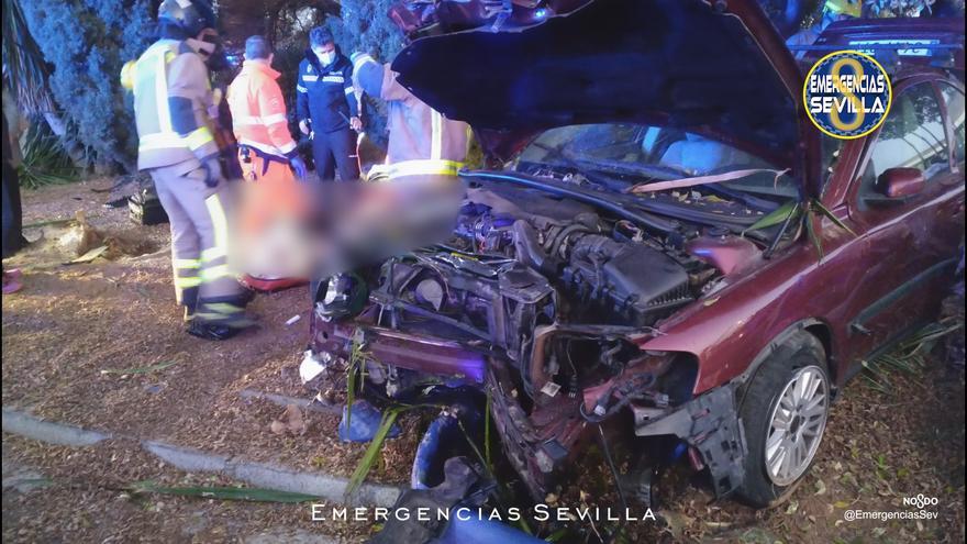 Una menor de 16 años muere en un accidente de tráfico en Sevilla en el que estaba involucrado uno de los Gemeliers