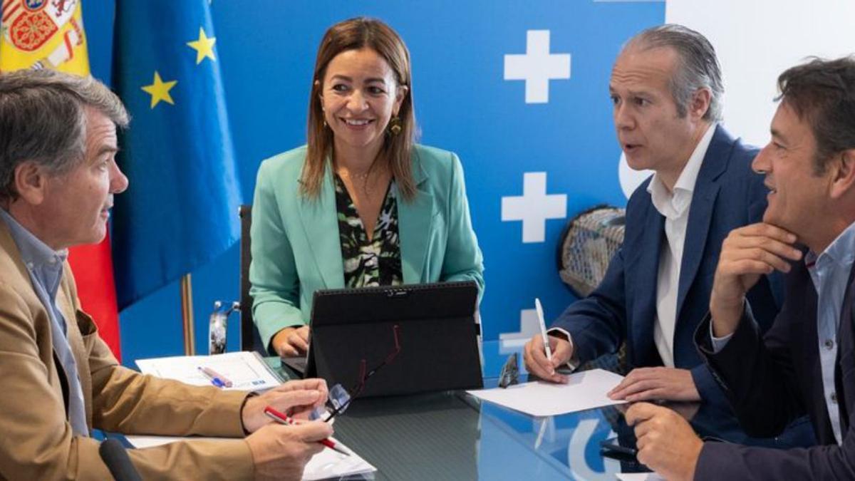 Reunión entre Portos de Galicia, Mar y A Guarda.