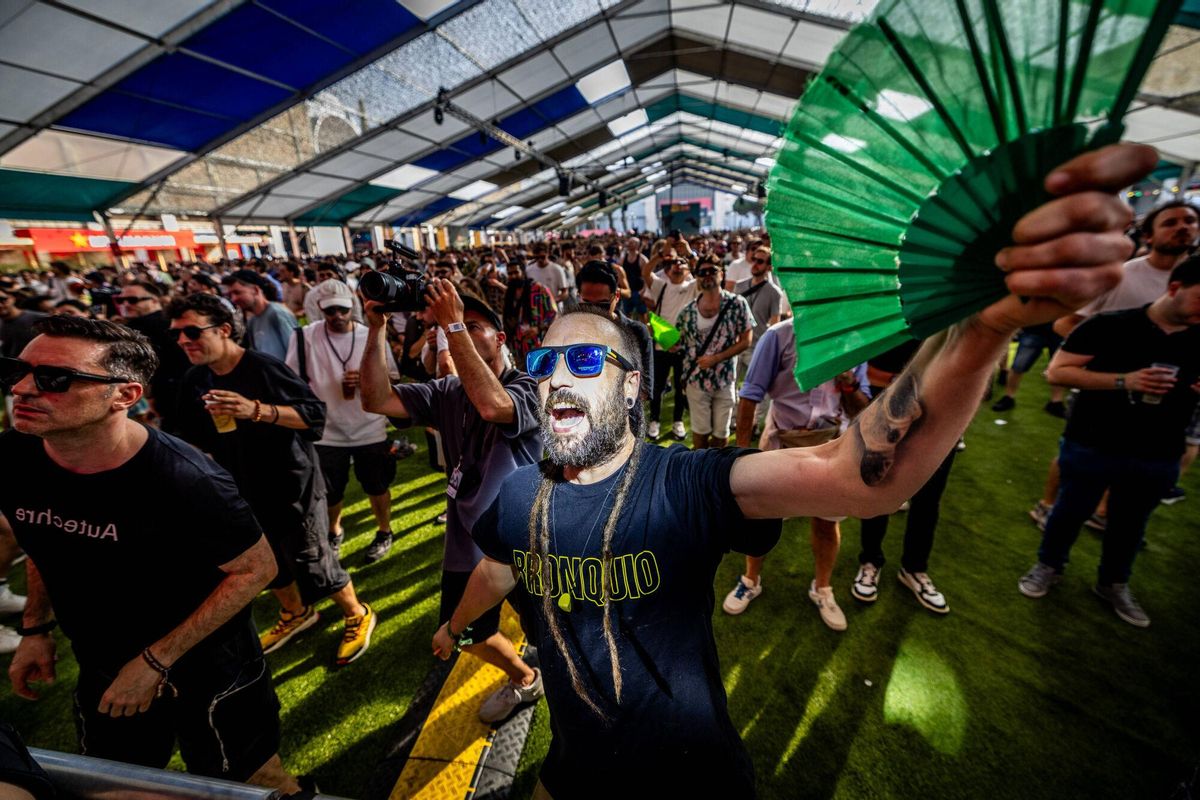 Ambiente en el primer día del Sónar.