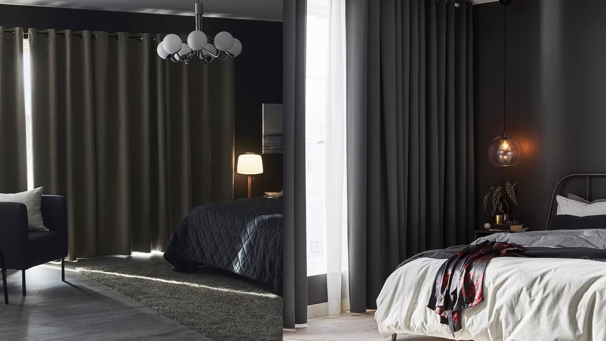 Algunos modelos de cortinas térmicas de Ikea