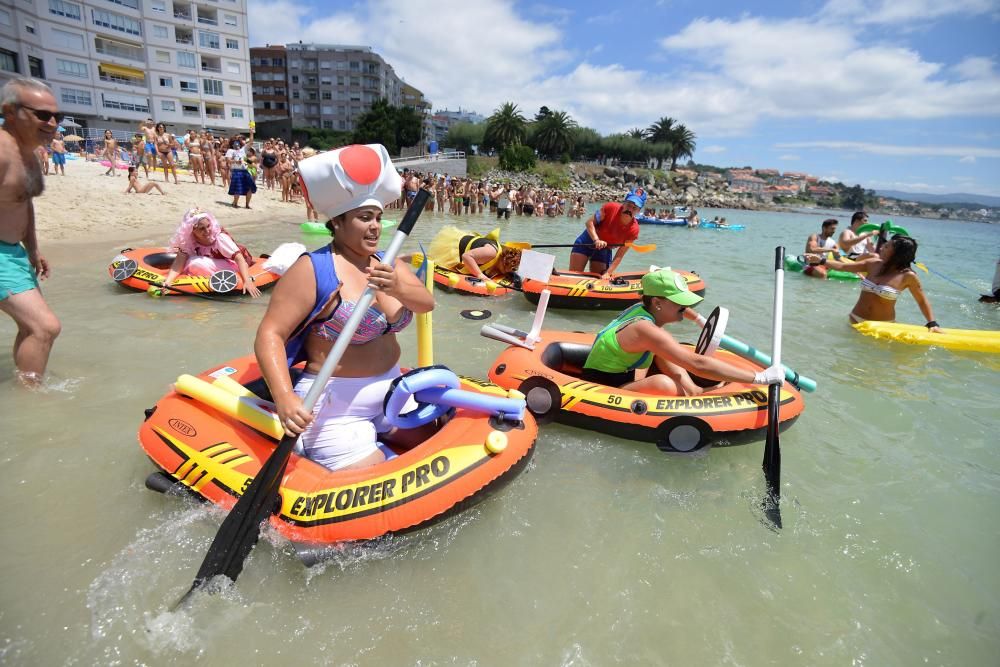 Un año más, y van nueve, se celebra el Campeonato Mundial de Colchonetas de Sanxenxo