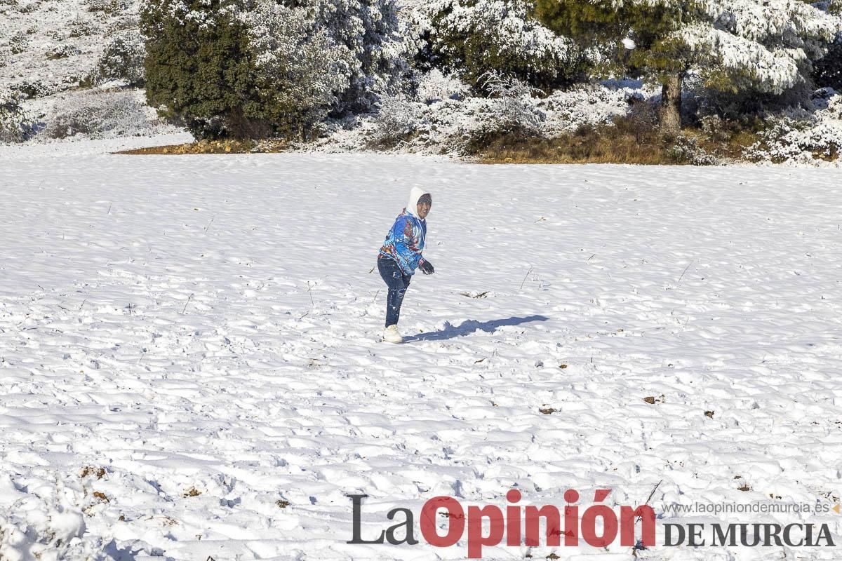 Descubre dónde queda acumulación de nieve en la Región de Murcia