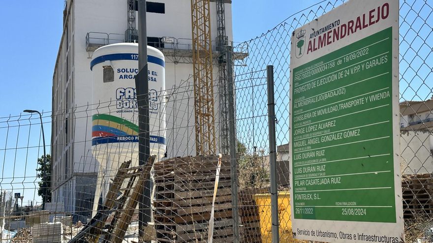 Las viviendas sociales frente al Cenatic deben acabarse en este mes