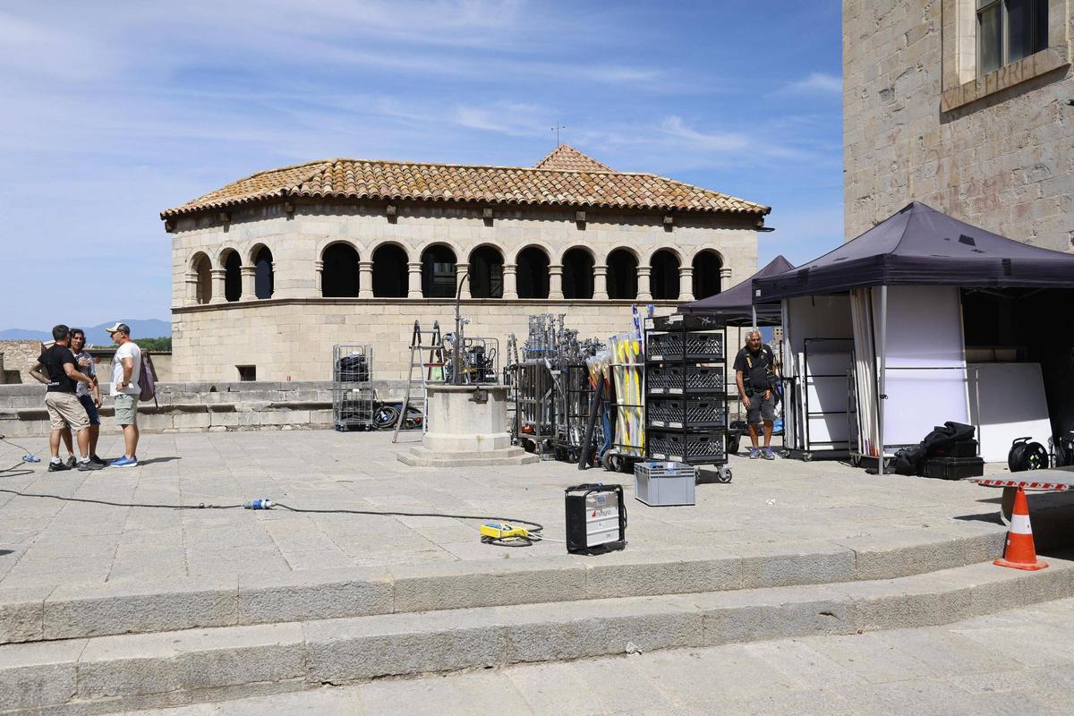 Fotos del rodatge de la sèrie 'Tomb Rider'