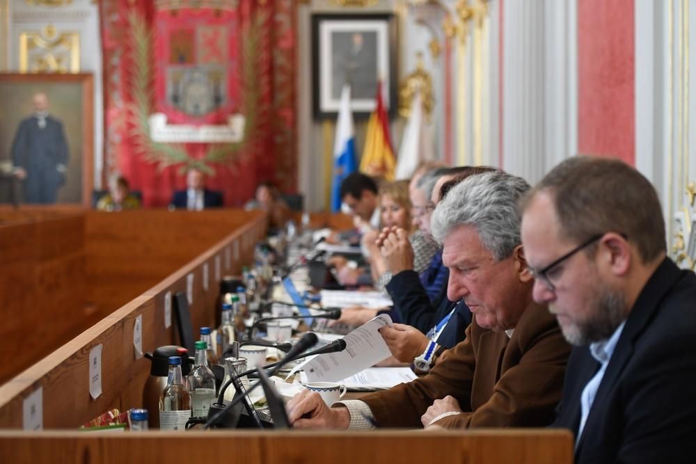 Pleno del Ayuntamiento de Las Palmas de Gran Canaria, el último de 2018