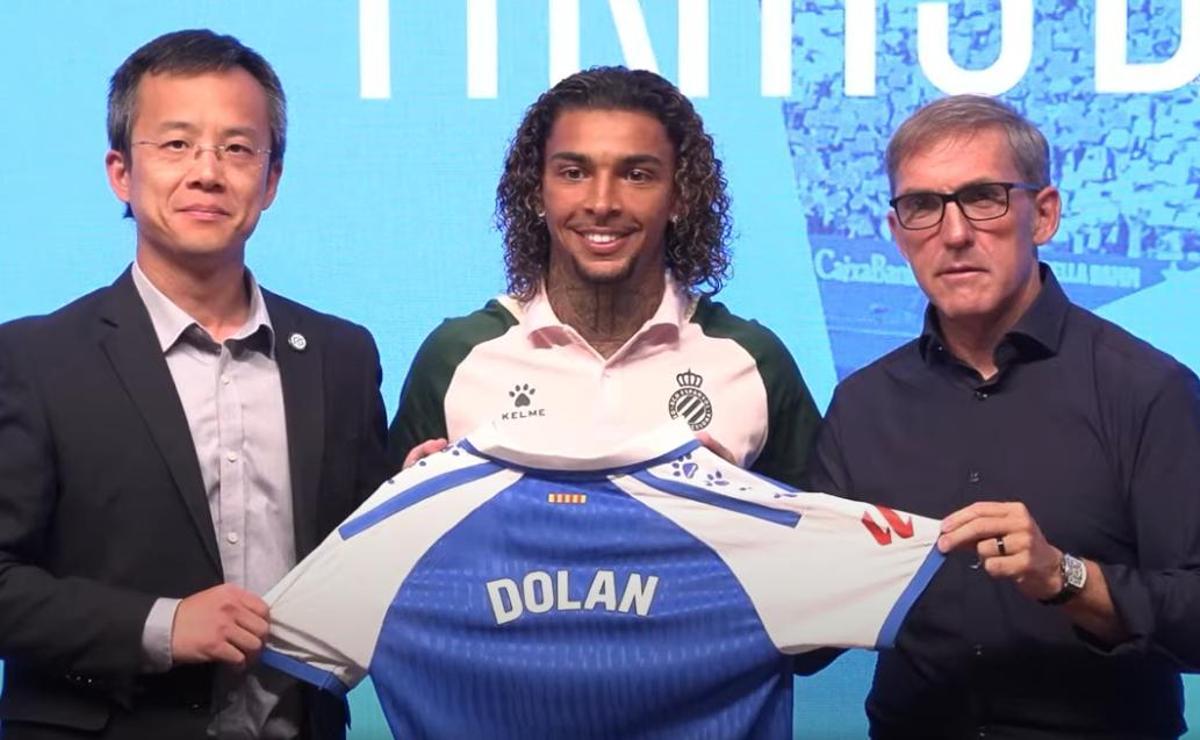 Dolan, presentado como nuevo jugador del Espanyol