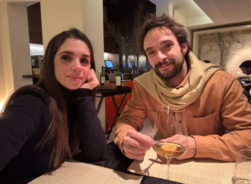 Elena Furiase se casó en 2021 con Gonzalo Sierra