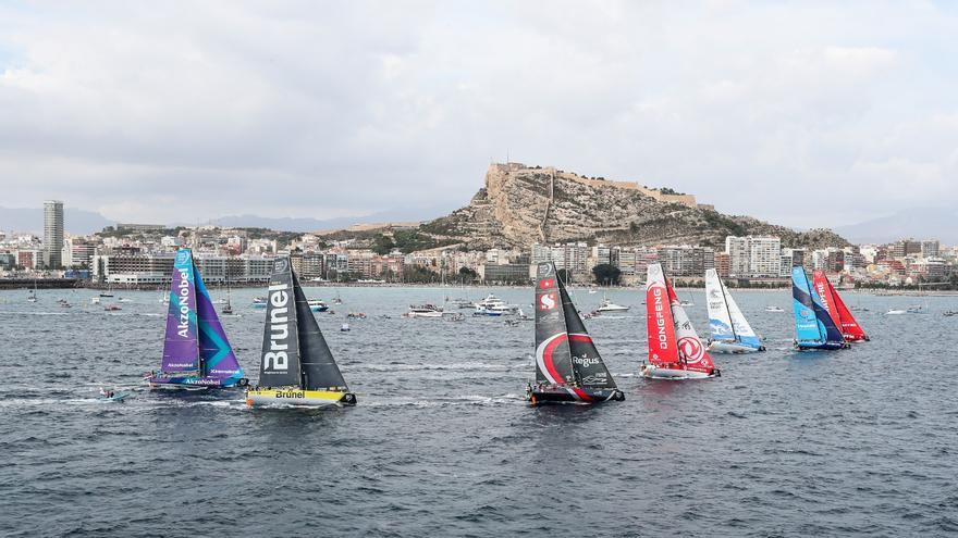 Companies collaborating with the start of the Ocean Race in Alicante will be able to obtain 20 million euros in tax exemptions
