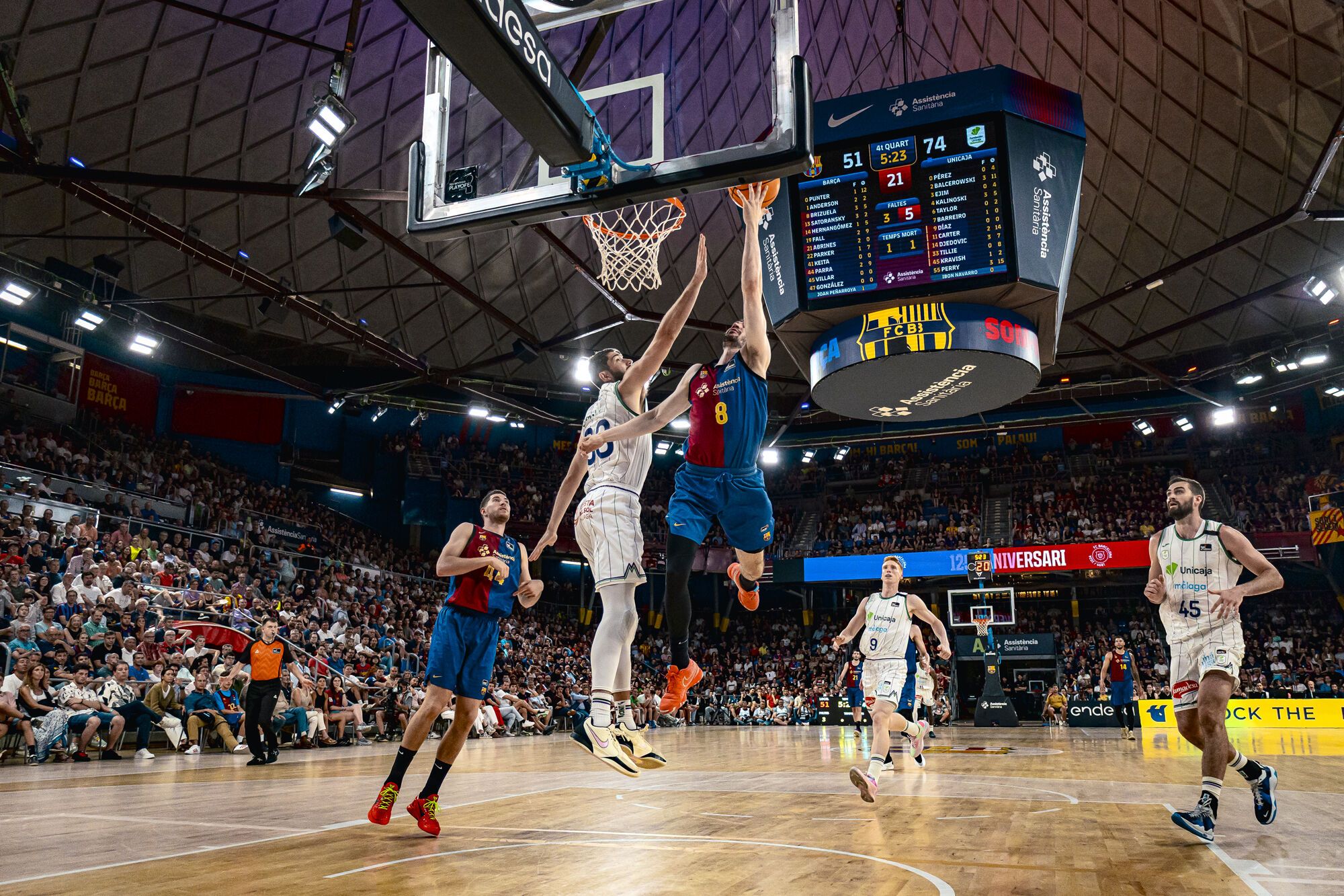 2º partido de los cuartos de final ACB | Barça - Unicaja