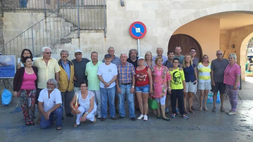 Encuentro de pintores en Cala Figuera